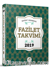 Fazilet Takvimi 2019 Yurtiçi 7. Bölge