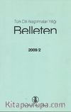 Türk Dili Araştırmaları Yıllığı Belleten 2009 / 2