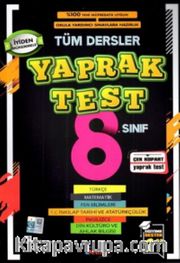 8. Sınıf Tüm Dersler Yaprak Test