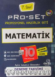 7. Sınıf Pro-Set Matematik Denemeleri 10 Deneme