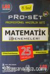 LGS 8. Sınıf Pro-Set Matematik Denemeleri 25 Deneme