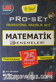 LGS 8. Sınıf Pro-Set Matematik Denemeleri 25 Deneme