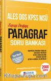 ALES DGS KPSS MSÜ Paragraf Soru Bankası