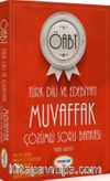 ÖABT Türk Dili ve Edebiyatı Muvaffak Çözümlü Soru Bankası