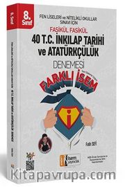 2019 LGS Farklı İsem 8. Sınıf TC İnkılap Tarihi ve Atatürkçülük  40 Deneme
