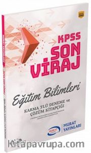 KPSS Eğitim Bilimleri Son Viraj Karma 3'lü Deneme Seti ve Çözümleri (2563)