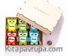 Montessori Ahşap Zeka Oyunları / w-Owl Balance 