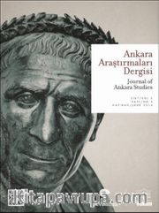 Ankara Araştırmaları Dergisi Cilt 2: Sayı:3