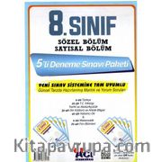 8. Sınıf 5'lı Paket Deneme Sınavı Sayısal - Sözel