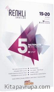 5. Sınıf Matematik 15 Deneme Sınavı - Renkli Sayılar