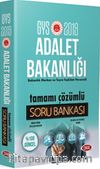 2019 Adalet Bakanlığı GYS Tamamı Çözümlü Soru Bankası 