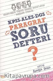 KPSS - ALES - DGS Paragraf Soru Defteri