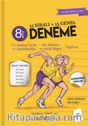 8. Sınıf T. C. İnkılap Tarihi - Din Kültürü - İngilizce 15 Sıralı 15 Genel Deneme