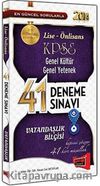2014 KPSS Lise-Önlisans Genel Kültür Genel Yetenek Vatandaşlık Bilgisi 41 Deneme Sınavı