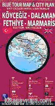 Köyceğiz-Dalaman Fethiye-Marmaris Cep Haritası