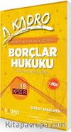 2019 KPSS A Borçlar Hukuku Konu Anlatımlı Kitap