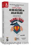 2019 LGS Farklı İsem 8. Sınıf Din Kültürü ve Ahlak Bilgisi 40 Deneme