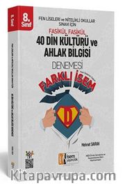 2019 LGS Farklı İsem 8. Sınıf Din Kültürü ve Ahlak Bilgisi 40 Deneme
