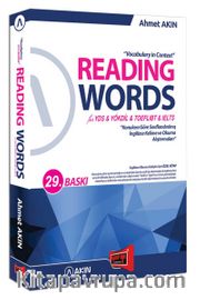 Reading Words for YDS YÖKDİL TOEFL IBT IELTS