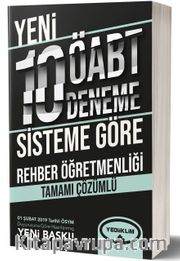 Rehber Öğretmenliği Tamamı Çözümlü 10 Deneme (75 Soruluk Yeni Sisteme Göre)