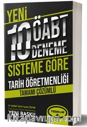 ÖABT Tarih Tamamı Çözümlü 10 Deneme ( 75 Soruluk Yeni Sisteme Göre) 