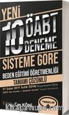 ÖABT Beden Eğitimi Öğretmenliği Tamamı Çözümlü 10 Deneme 