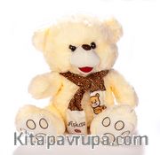 Atkılı Peluş Ayıcık Müzikli (883446) (Krem)