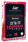 ÖABT Sosyal Bilgiler Öğretmenliği 75'te 75 10 Deneme Sınavı
