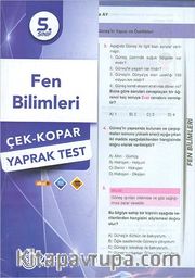 5.Sınıf Fen Bilimleri Yaprak Test
