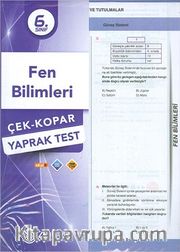 6. Sınıf Fen Bilimleri Yaprak Test