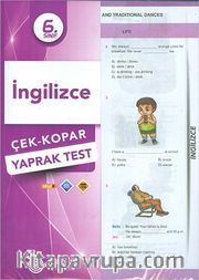 6. Sınıf İngilizce Çek-Kopar Yaprak Test