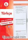 6. Sınıf Türkçe Çek Kopar Yaprak Test
