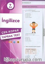 7. Sınıf İngilizce Yaprak Test