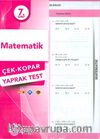 7. Sınıf Matematik Çek Kopar Yaprak Test