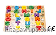 Montessori Ahşap Zeka Oyunları / w-Alphabet