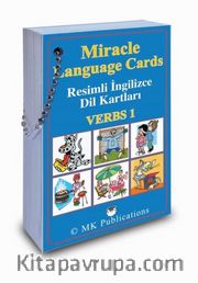 Miracle Language Cards - Verbs 1 / Resimli İngilizce Dil Kartları