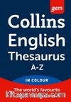 Collins Gem English Thesaurus A-Z