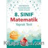 8. Sınıf Matematik Yaprak Testi