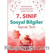 7. Sınıf Sosyal Bilgiler Yaprak Testi