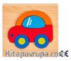 Montessori Ahşap Zeka Oyunları / w-Basic Parts CAR 