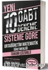 ÖABT Ortaöğretim Matematik Tamamı Çözümlü 10 Deneme (75 Soruluk Yeni Sisteme Göre )