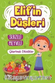 Elif'in Düşleri Sebzeli Meyveli - Çıkartmalı