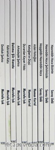 Türk Yazarlarından Günümüz Masalları-Öyküleri Kutulu (10 Kitap) (Set A) (8+Yaş)