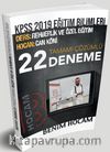 2019 KPSS Eğitim Bilimleri Rehberlik ve Özel Eğitim Tamamı Çözümlü 22 Deneme