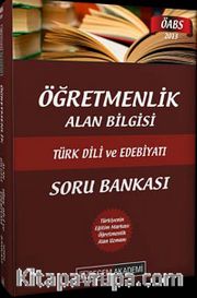 2013 Öğretmenlik Alan Bilgisi Türk Dili ve Edebiyatı Soru Bankası
