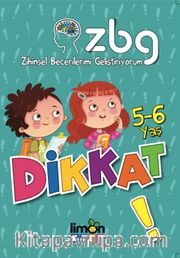 Zihinsel Becerilerimi Geliştiriyorum 5-6 Yaş Dikkat 