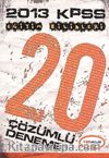 2013 KPSS Eğitim Bilimleri 20 Çözümlü Deneme
