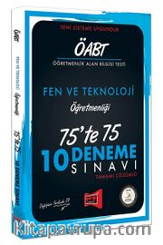 ÖABT Fen ve Teknoloji Öğretmenliği 75'te 75 10 Deneme Sınavı