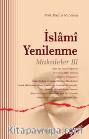 İslami Yenilenme: Makaleler 3