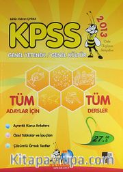 2013 KPSS Genel Yetenek Genel Kültür / Tüm Adaylar İçin-Tüm Dersler
